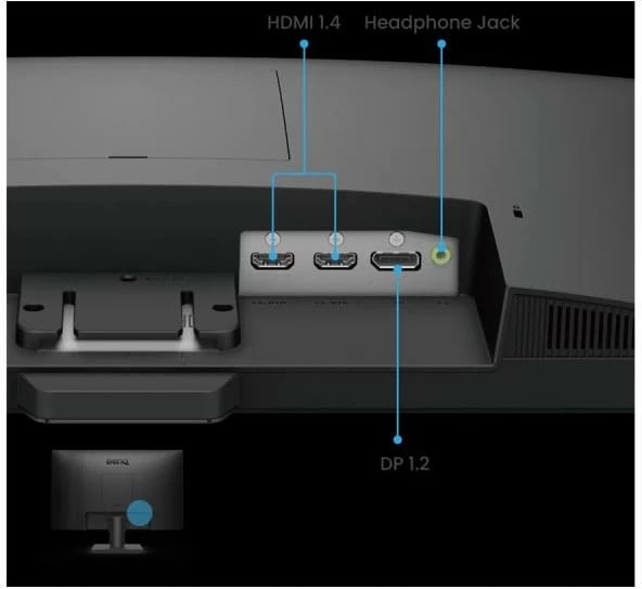 Monitor BenQ GW2490 (9H-LLSLJ-LBE) 24" TFT/LCD kasë e hollë, i zi