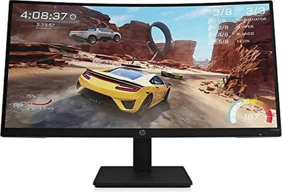 Monitor HP X27c, 27" gaming curved, FHD, 165Hz, 1ms