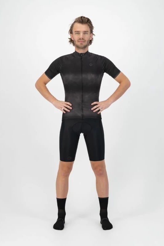 Maicë për meshkuj Rogelli, e zezë-gri