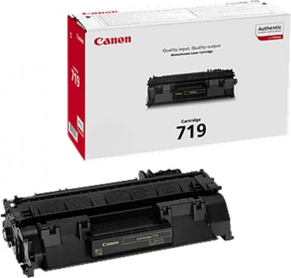 Toner, Canon, 719 (3479B002), rendiment 2100 faqe ISO, origjinal, i zi
