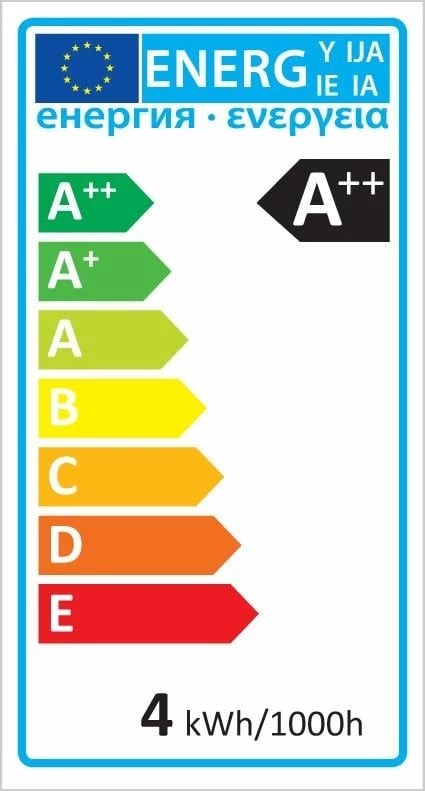 Llambë LED Opviq, E14 e përdredhur, transparente, dritë e bardhë