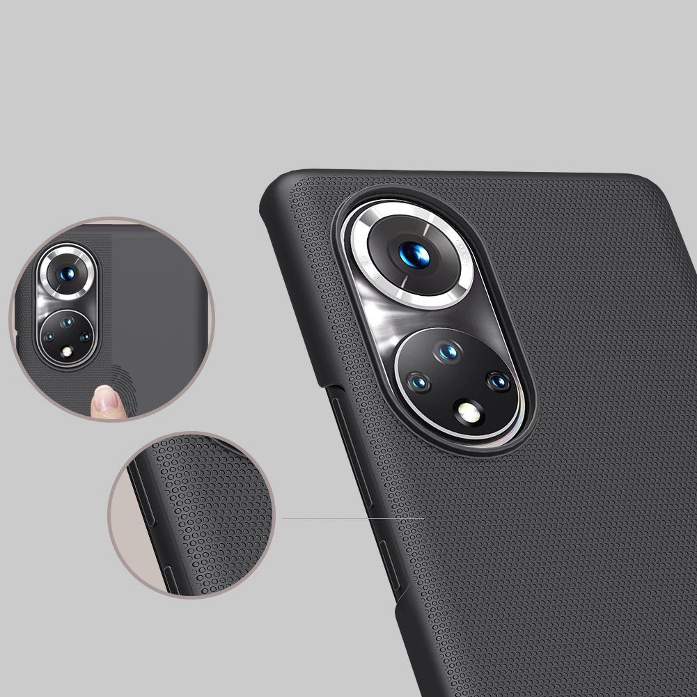 Mbështjellës Nillkin Super Frosted Shield për Honor 50 Pro, i zi