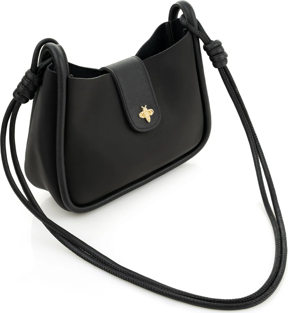 Çantë crossbody Lucky Bees, e zezë, 1261