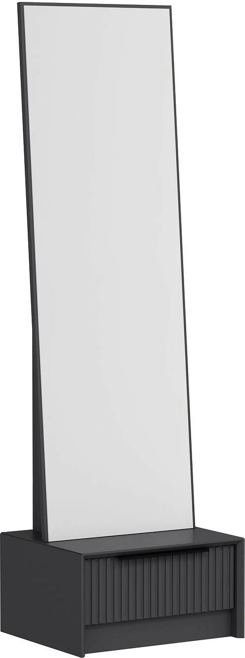 Tavolinë grimimi Skye Decor, Kale Luxe Soft, anthracite, 54x178x45cm