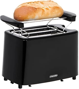 Toster, Adler, MS 3220, 2 feta, 900W, 6 nivele pjekjeje, ngrohës bulkash, zi Toster, Adler, MS 3220, 2 feta, 900W, 6 nivele pjekjeje, ngrohës bulkash, zi