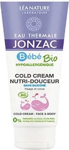 Krem i ftohtë për fytyrë dhe trup uniseks Jonzac Bébé Bio 100ml