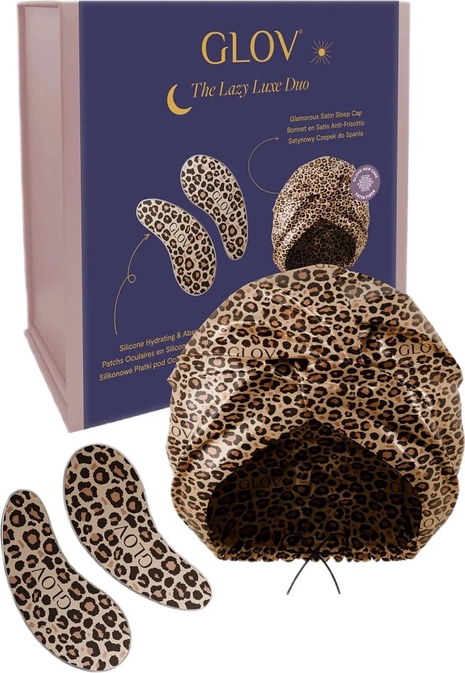 Set për kujdes fytyre dhe flokësh Glov The Lazy Luxe Duo për femra, 2 copë