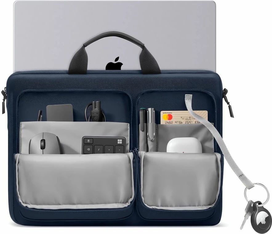 Çantë laptopi Tech-Protect Defender, 17", Kaltër Çantë laptopi Tech-Protect Defender, 17", Kaltër