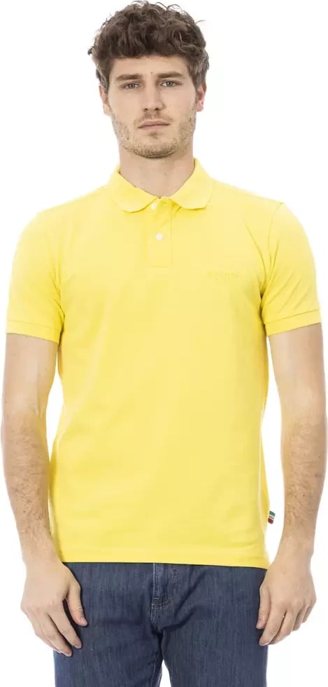 Maicë polo për meshkuj Baldinini Trend, e verdhë