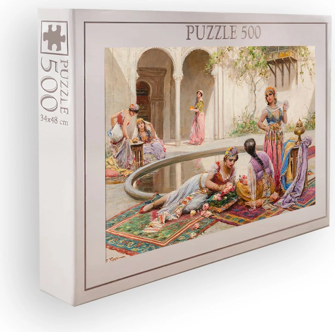 Puzzle 500 copë, Evila Originals, shumëngjyrësh, PZL_022_500