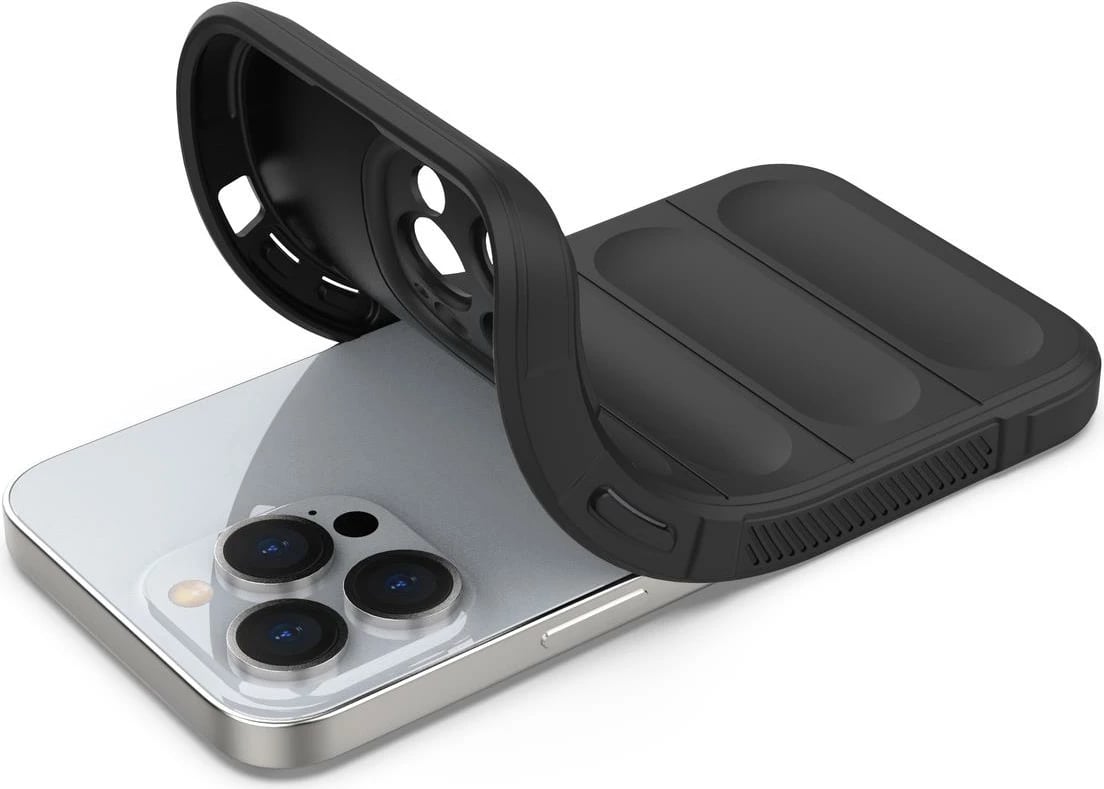Mbështjellës Hurtel Magic Shield Case për iPhone 13 Pro Max, TPU, Kaltër e errët