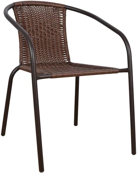 Set kopshti tavolinë & karrige FH5202, 7 pjesë, të kafta