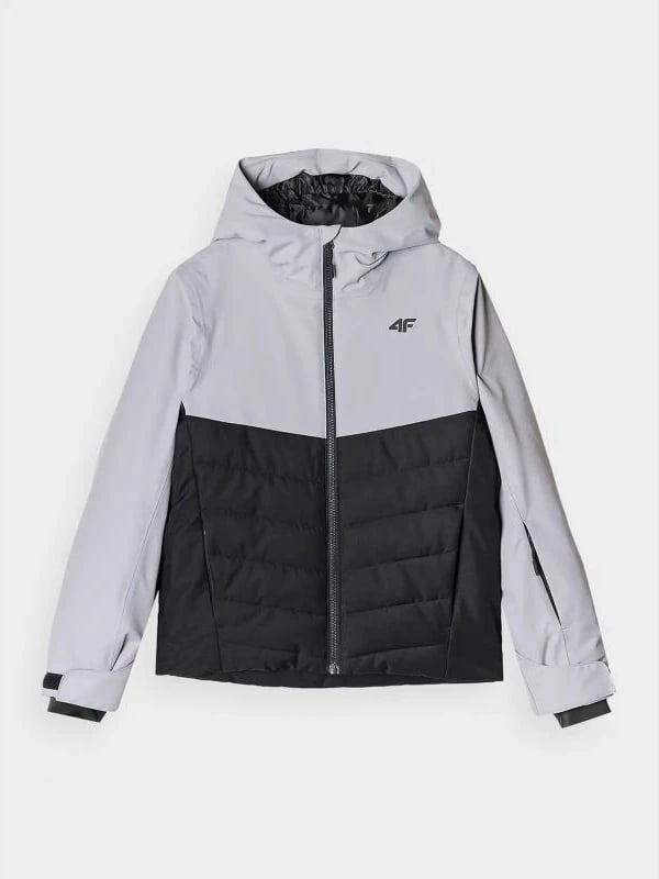 Jakne skijimi për fëmijë 4F, të zeza