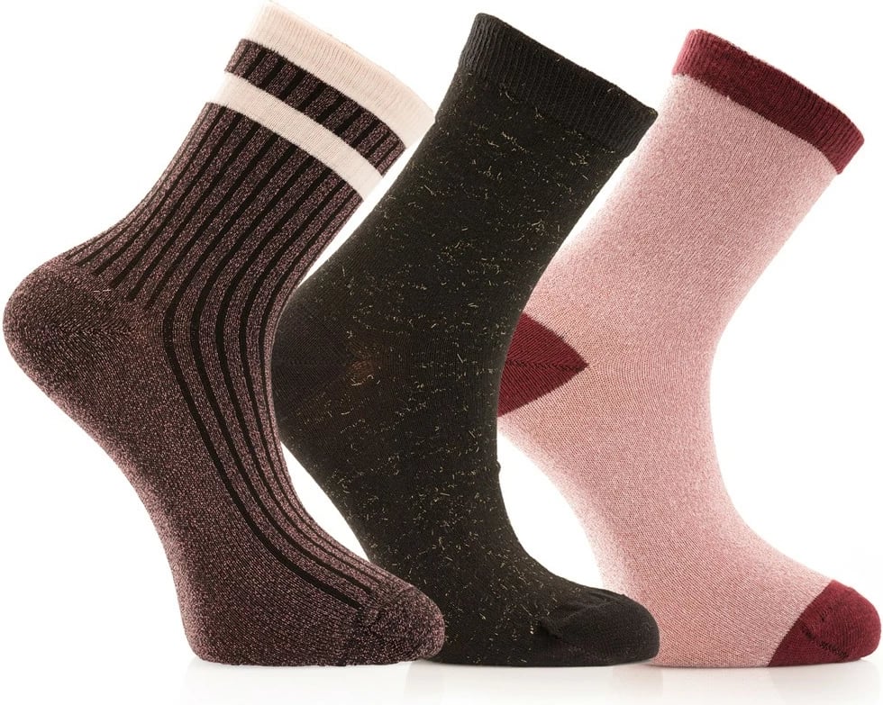 Set çorapash (3 copë), Jumeon, 001-000264, shumëngjyrëshe