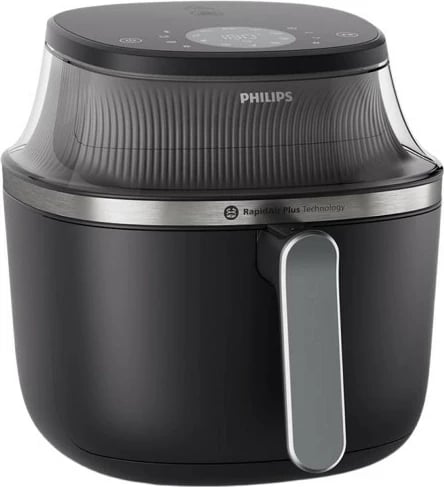 Fryer pa yndyrë Philips Ovi XL 3000 NA341/00, 7.2L, Wi-Fi, zi-e-argjendtë