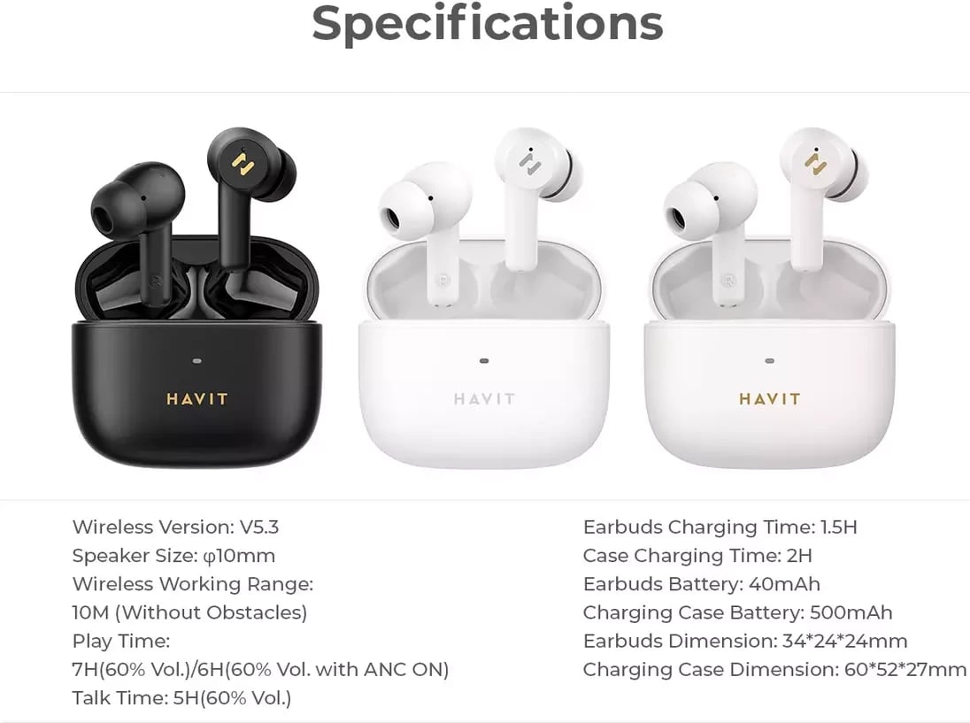 Kufje Me Bluetooth HAVIT TW958 PRO