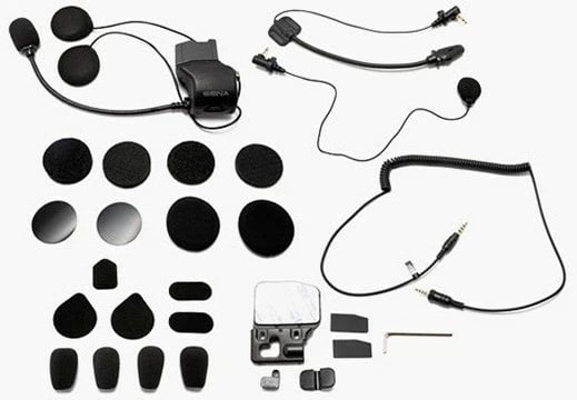 Set universal për helmetë SENA SC-A0318 me altoparlantë, i zi