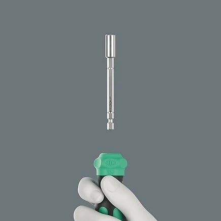 Set kaçavidash manuale Wera 05051520001 me bita të drejta dhe çantë