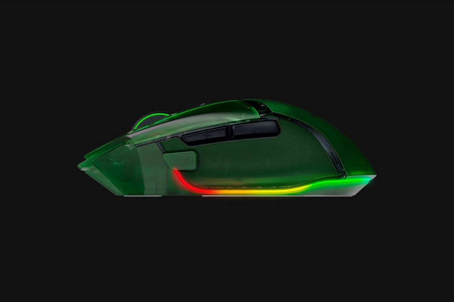 Maus Razer Basilisk V3 Pro 35K Phantom Green