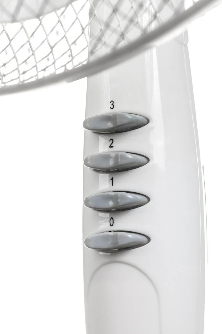 Ventilator qëndror Activejet WSR-40B, 35 cm, 3 shpejtësi, Argjend