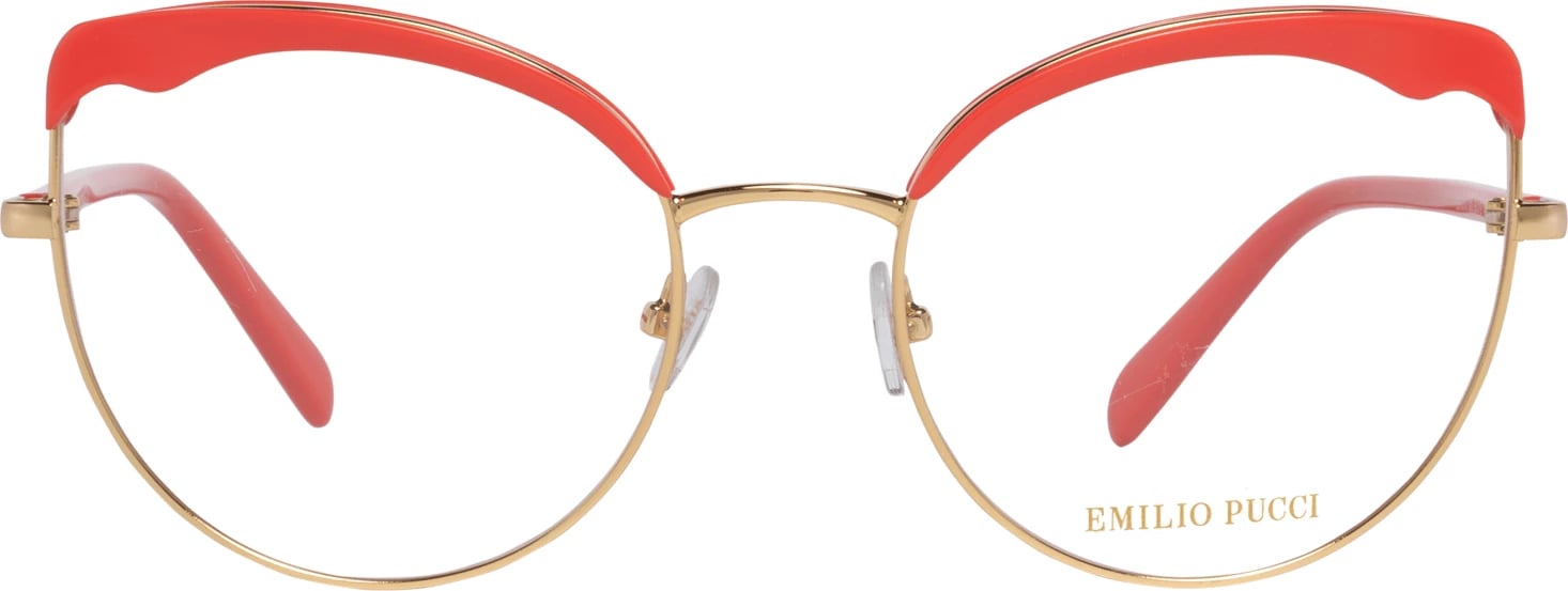 Korniza optike për femra Emilio Pucci, portokalli
