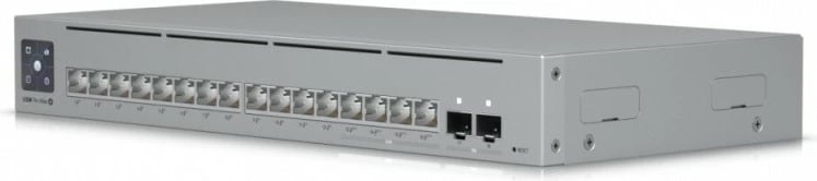 Switch UBIQUITI USW-Pro-Max-16-PoE, 16 porta, PoE+, PoE++, 2x10G SFP, Argjendtë Switch UBIQUITI USW-Pro-Max-16-PoE, 16 porta, PoE+, PoE++, 2x10G SFP, Argjendtë