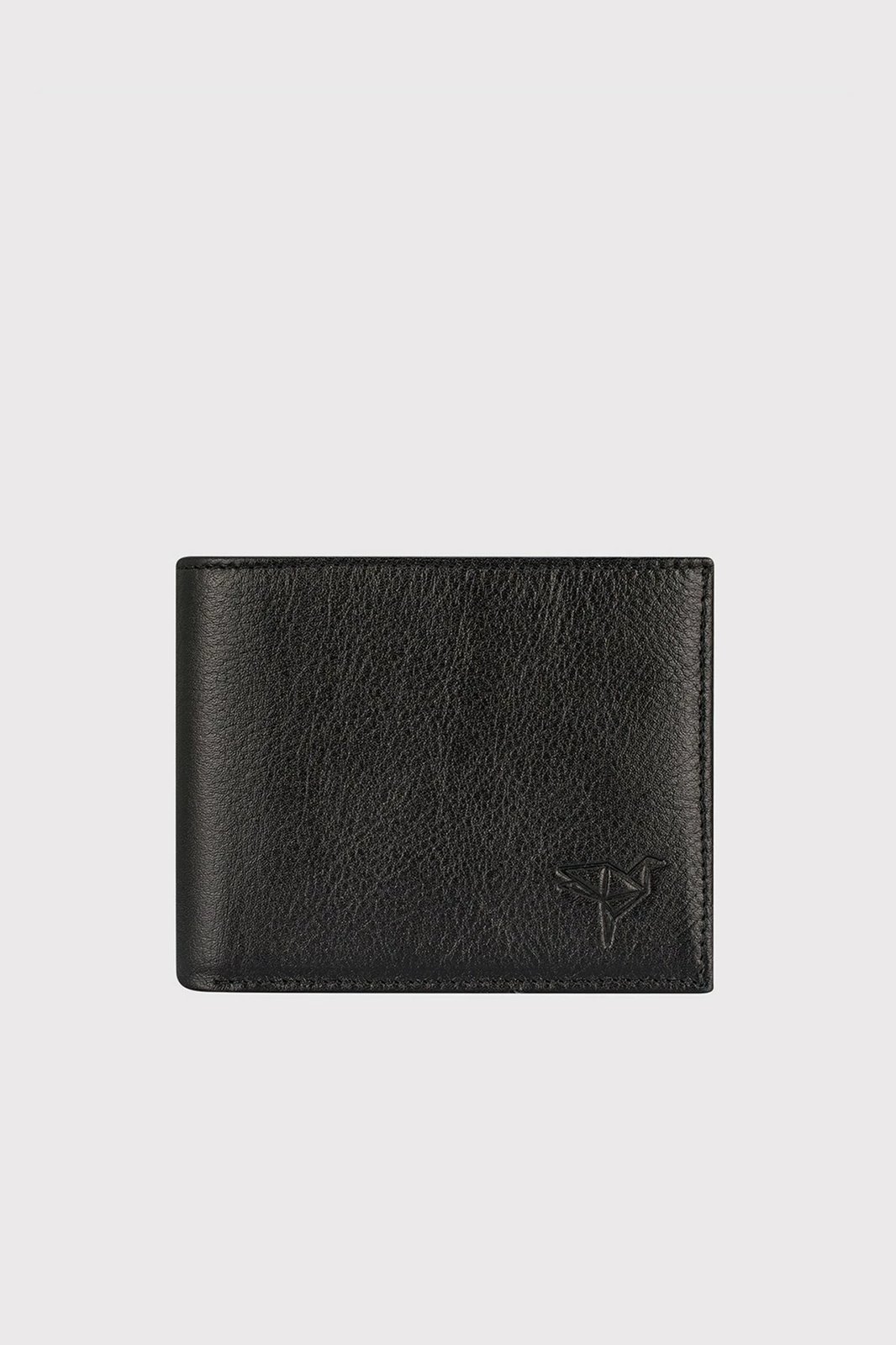 Portofol për burra, lëkurë origjinale, ngjyrë e zezë, Zoozie Bags Liverpool