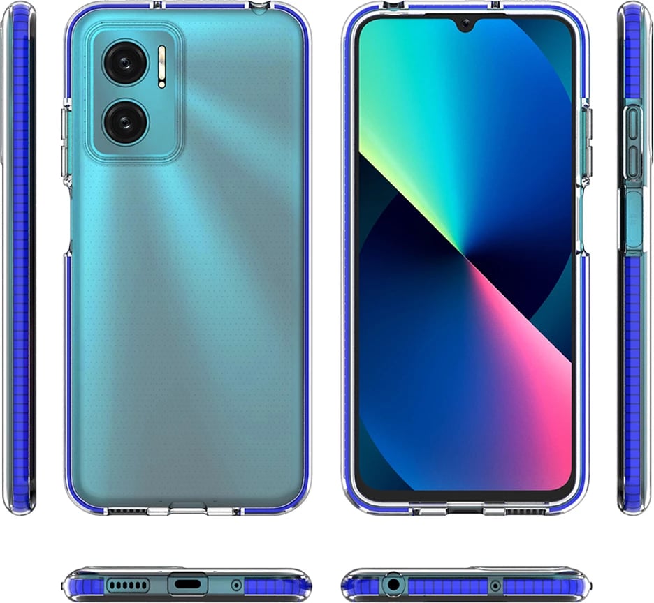 Mbështjellës Hurtel Spring Case për Xiaomi Redmi Note 11E / Redmi 10 5G / Redmi 10 Prime+ 5G / Poco M4 5G, Rozë e çelur