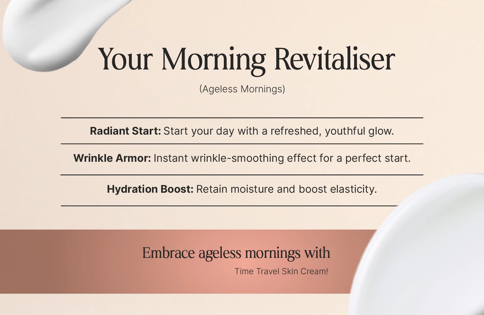 Krem për fytyrë Time Travel Skin Cream