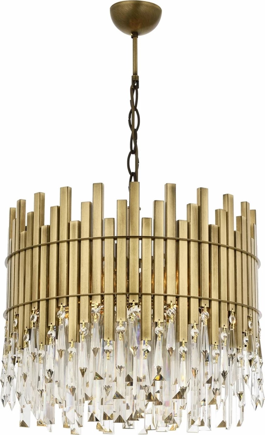 Llambadar vintage Opviq, Av-1767-E40, ngjyrë bakri, 90x40cm