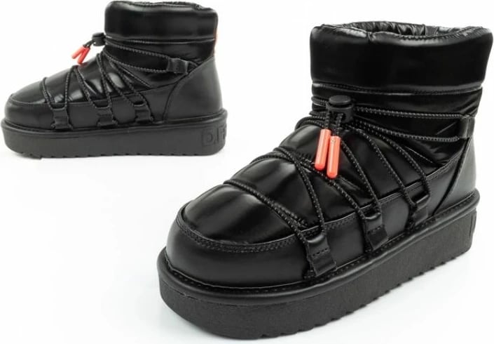 Çizme dimri për femra D.Franklin, të zeza