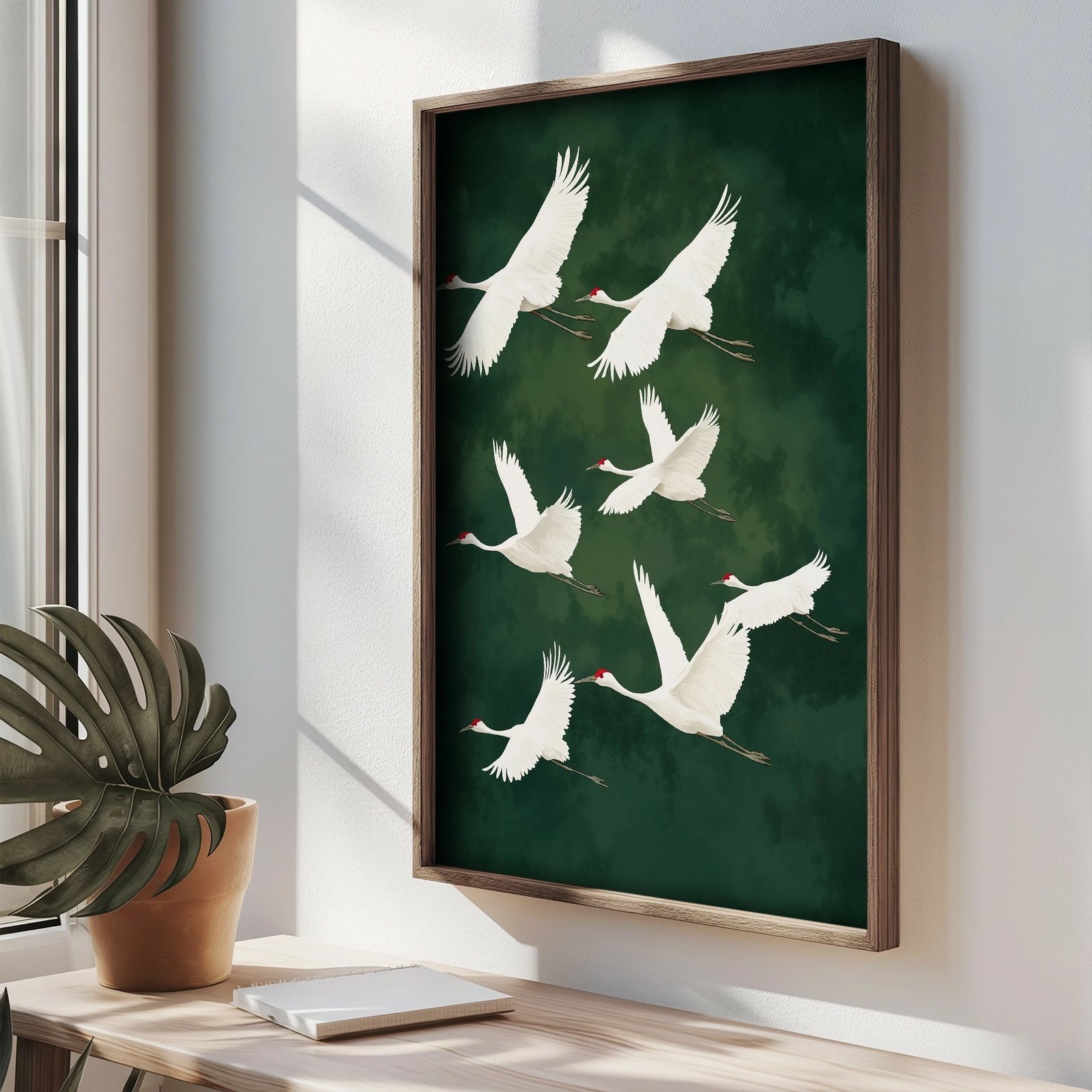 Pikturë dekorative me kornizë MDF, Wallity, TUN028-L