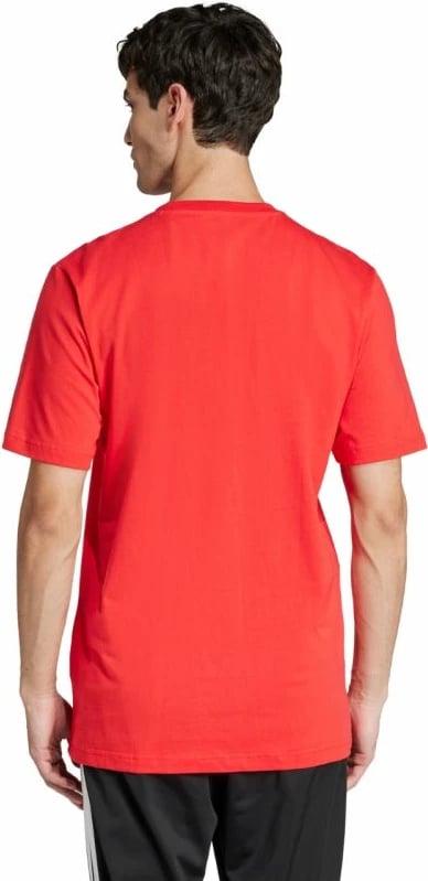 Maicë adidas për meshkuj, e kuqe