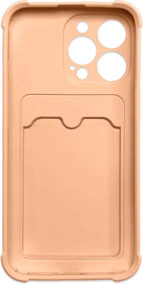 Mbështjellës Hurtel për Xiaomi Redmi Note 10/Note 10S, Card Armor, silikon, rozë