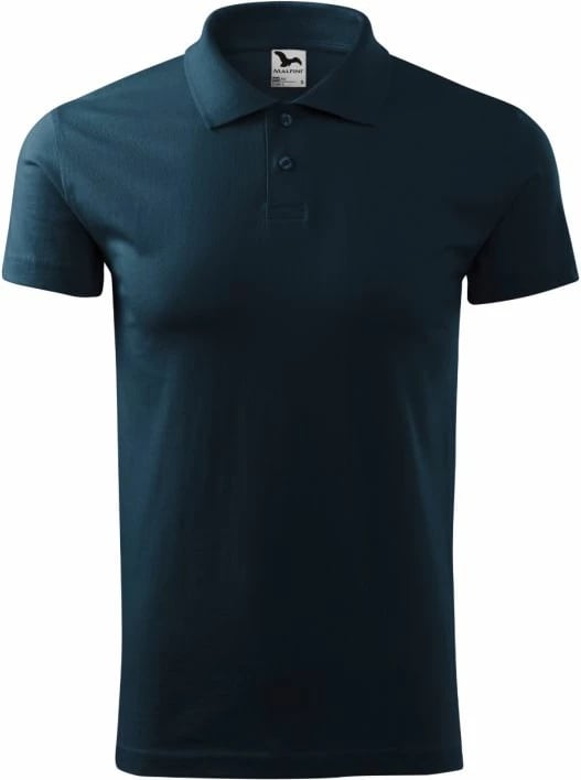Fanellë polo Adler për meshkuj, ngjyrë blu marine