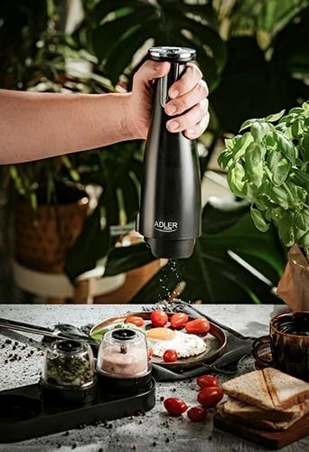 Mulli erëzash Adler AD 4449B, i zi, set