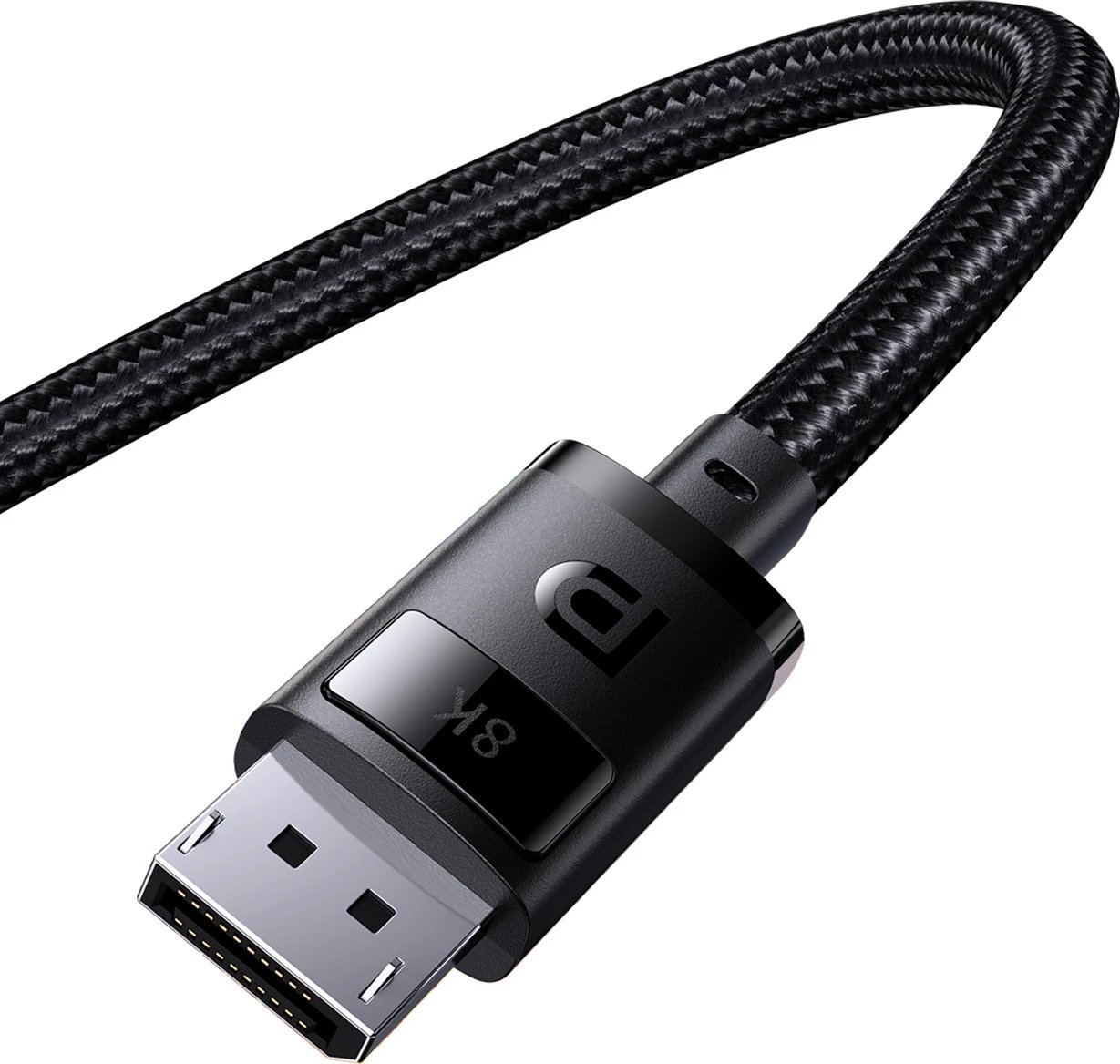 Kabllo DisplayPort Baseus High Definition Series 1.5m, 8K 60Hz, e zezë