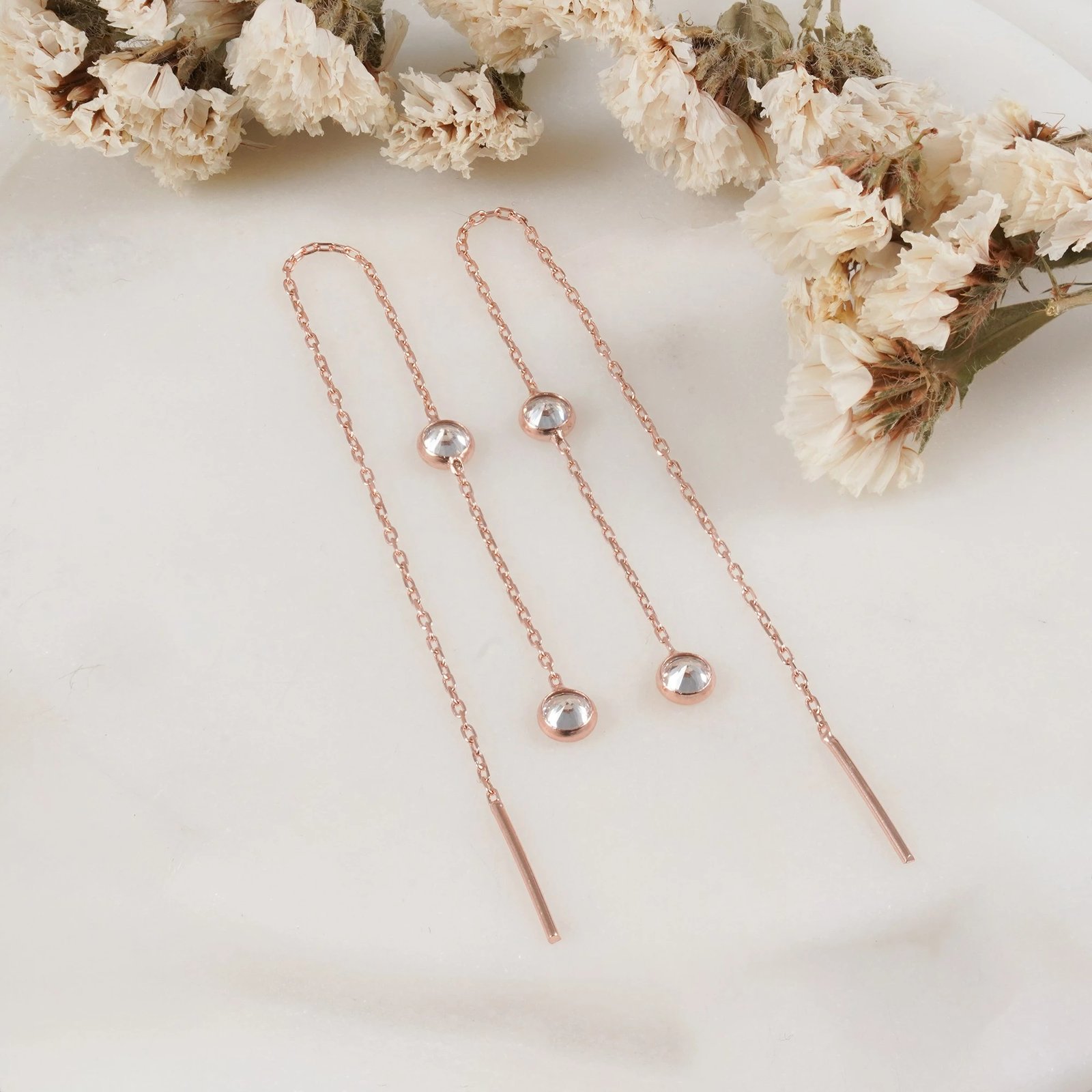 Vathë argjendi ngjyrë rozë, Jumeon, 9861ROS