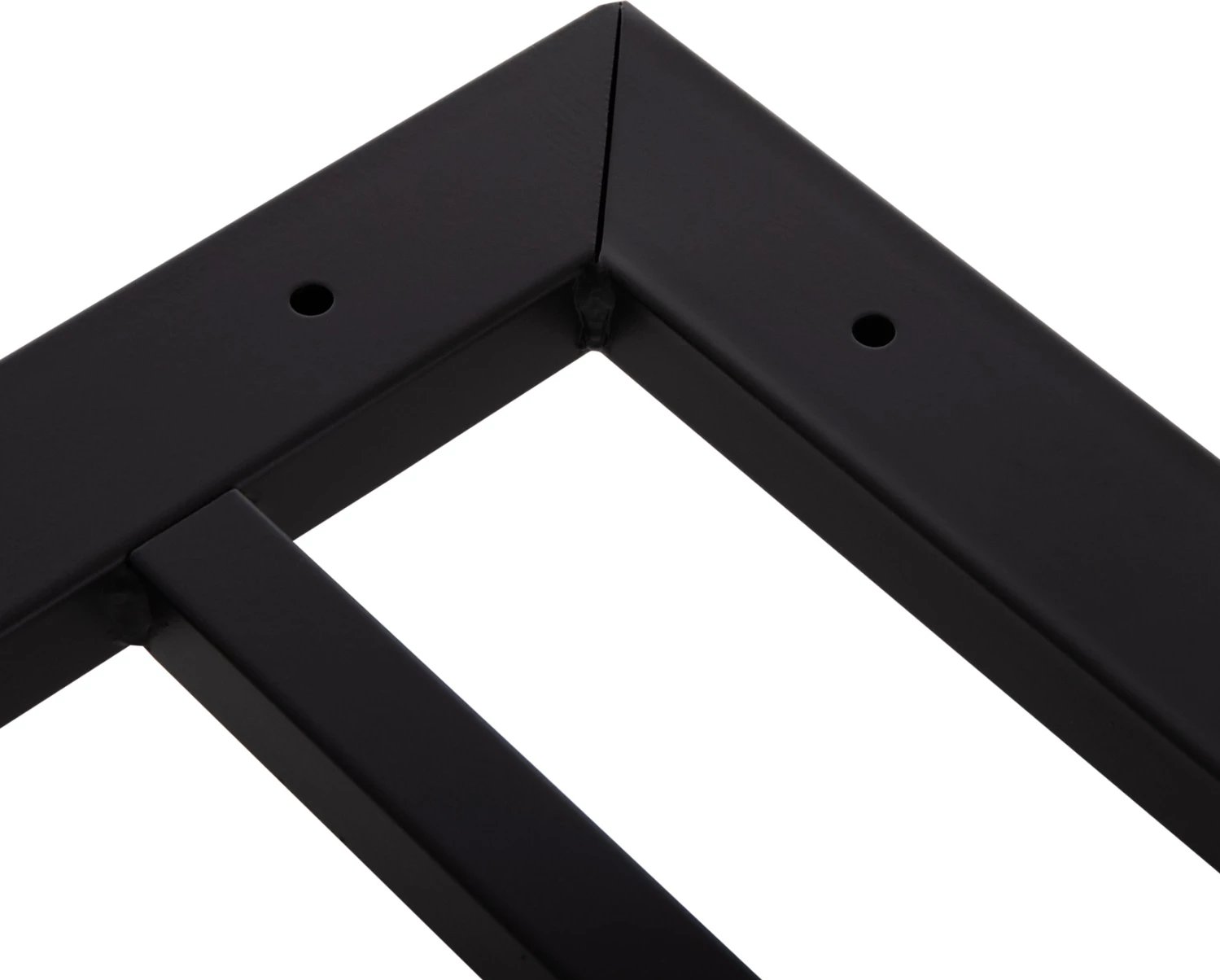 Baza për tavolinë metalike, e bardhë, me rregullues lartësie, 100x60x73cm