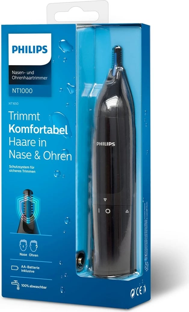 Makinë rroje Philips Norelco NOSETRIMMER Series 1000 NT1650/16, E zezë