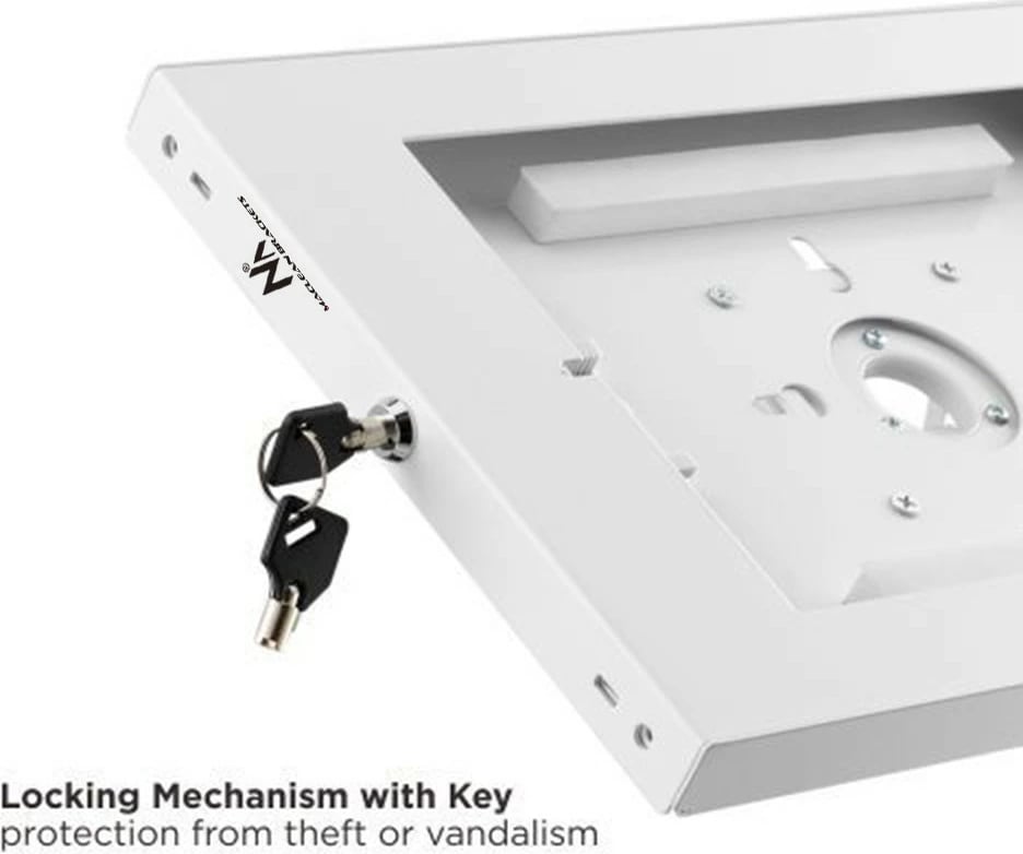 Mbajtës tableti Maclean MC-474W me bravë, për mur/tavolinë, 9.7-11", Bardhë Mbajtës tableti Maclean MC-474W me bravë, për mur/tavolinë, 9.7-11", Bardhë
