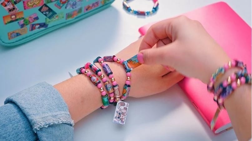 Set bizhuterish Cobi Sticki Rolls Mega, 320 ngjitëse, shumëngjyrëshe