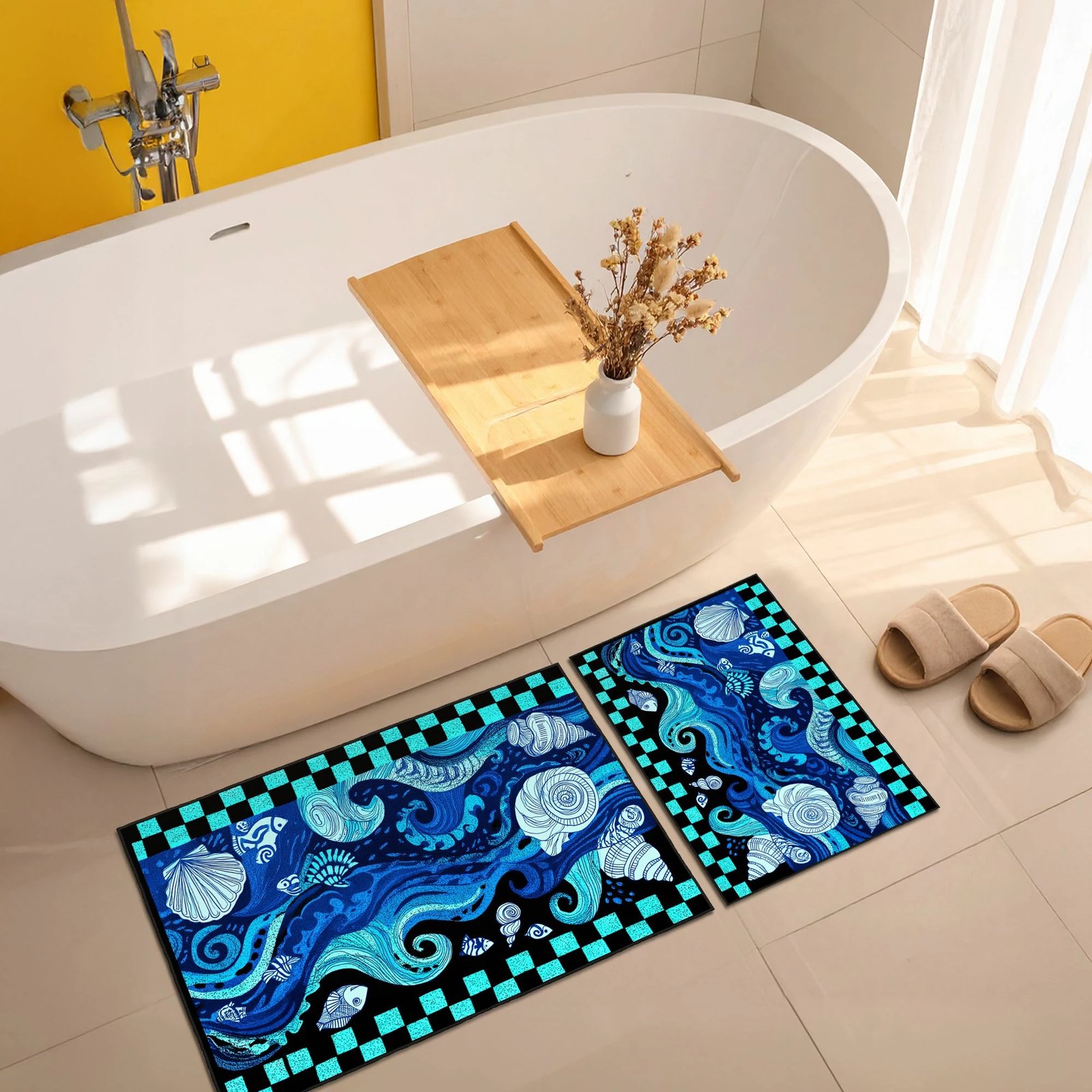 Set tapetash për banjo (2 copë), Mijolnir, Asr14, ngjyrë kaltër