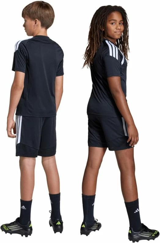 Shorce për fëmijë adidas, zi e bardhë