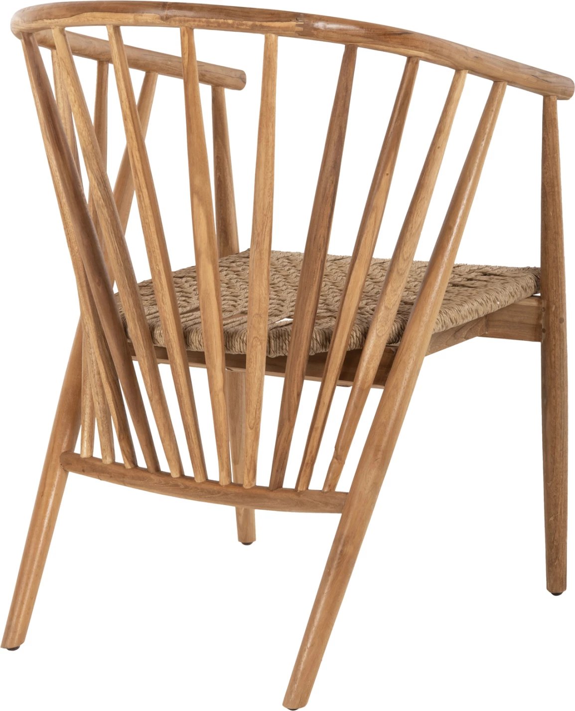 Karrige PERMAINE FH9825 dru tik - litar sintetik, ngjyrë natyrale, 60x63x82H cm