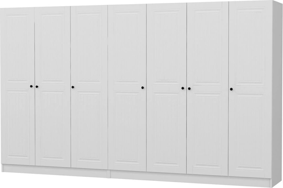 Dollap i bardhë për dhomë gjumi, Skye Decor, Kale Mebran - 4013