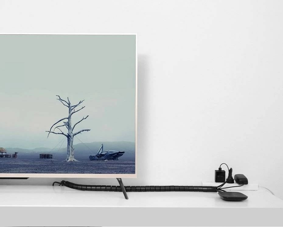 Mbështjellës kabllosh UGREEN LP121, 1.5 m, 25 mm, zi