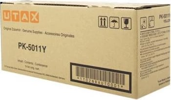 Toner, Utax PK-5011Y (1T02NRAUT0) 5000 faqe, standard, e verdhë