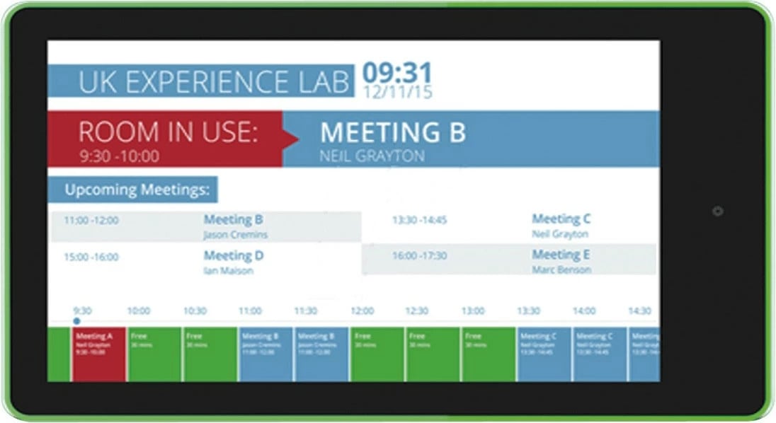 Tablet ALLNET Meetingraum RGB LED 10 Zoll, Android 10, NFC/RFID