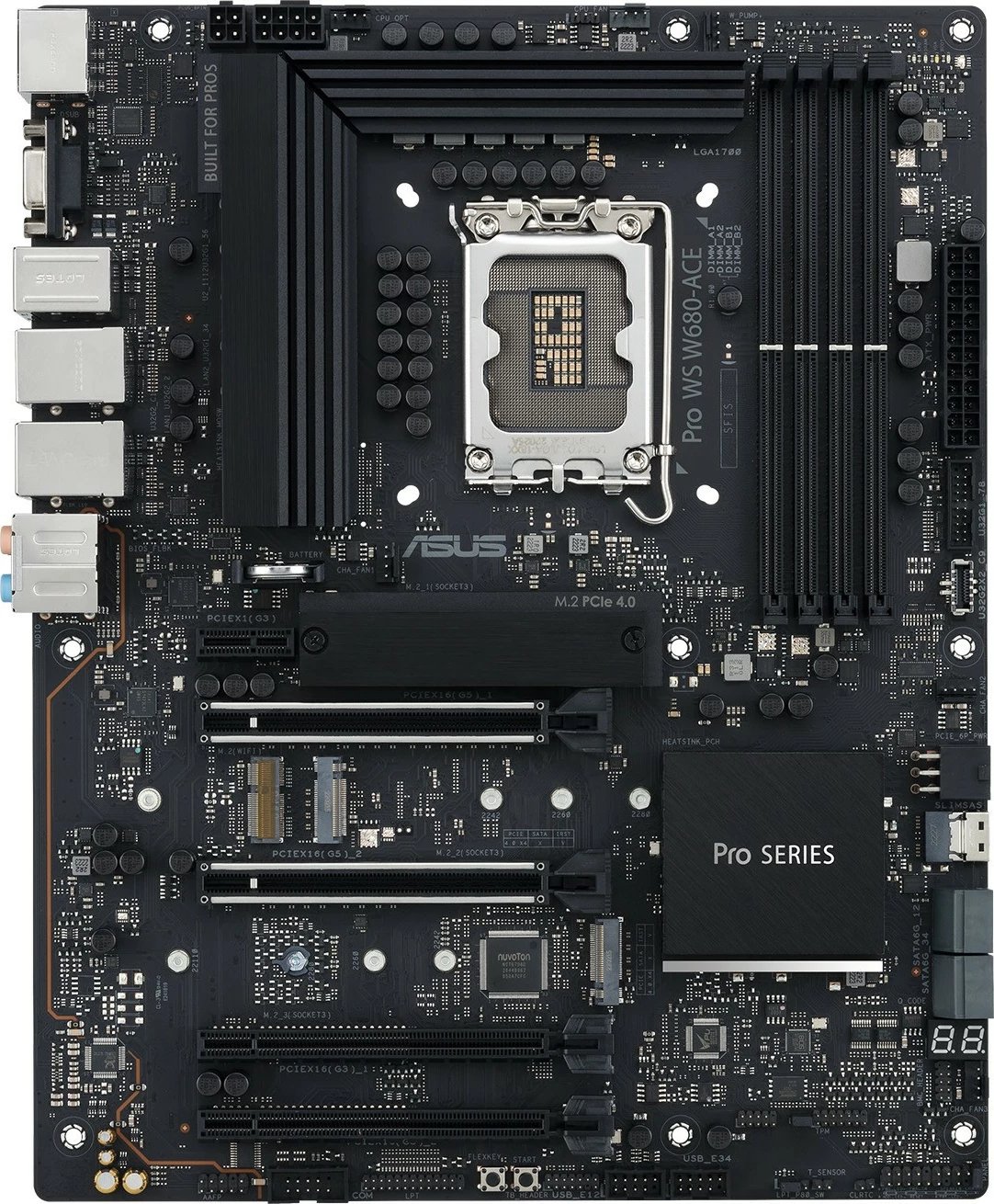 Pllakë amë ASUS PRO WS W680-ACE, LGA 1700, DDR5, ATX, 128GB
